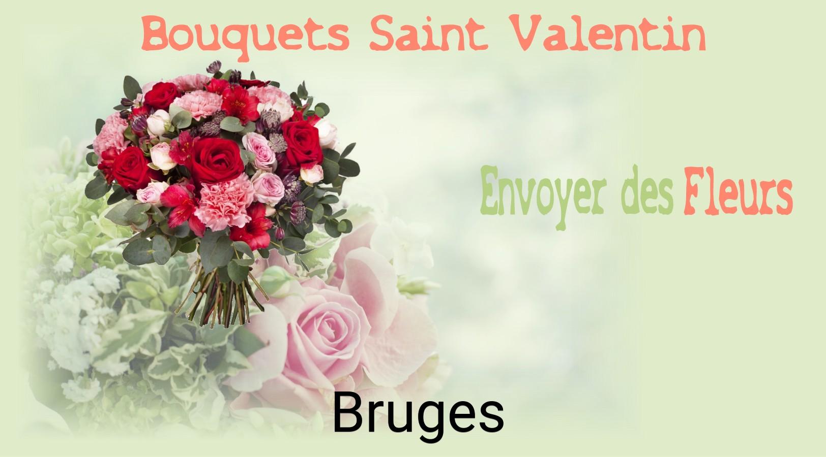 Roses de Saint-Valentin livrées à Bruges